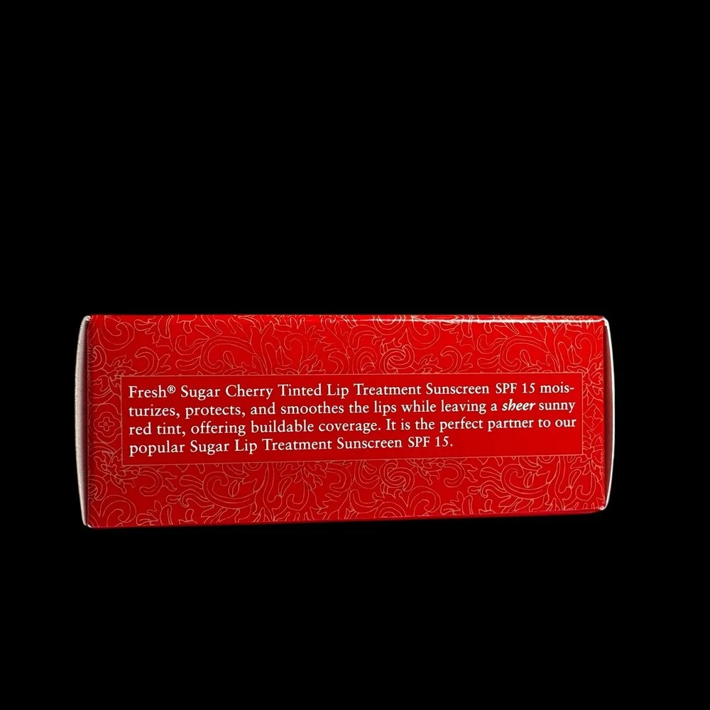 Fresh Sugar Cherry Tinted Lip Treatment Sunscreen SPF 15 Red 4.3g 0.15oz New Box